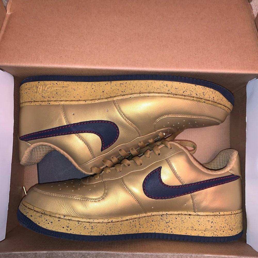 Nike Air Force 1 gold medal “Charles Barkley”